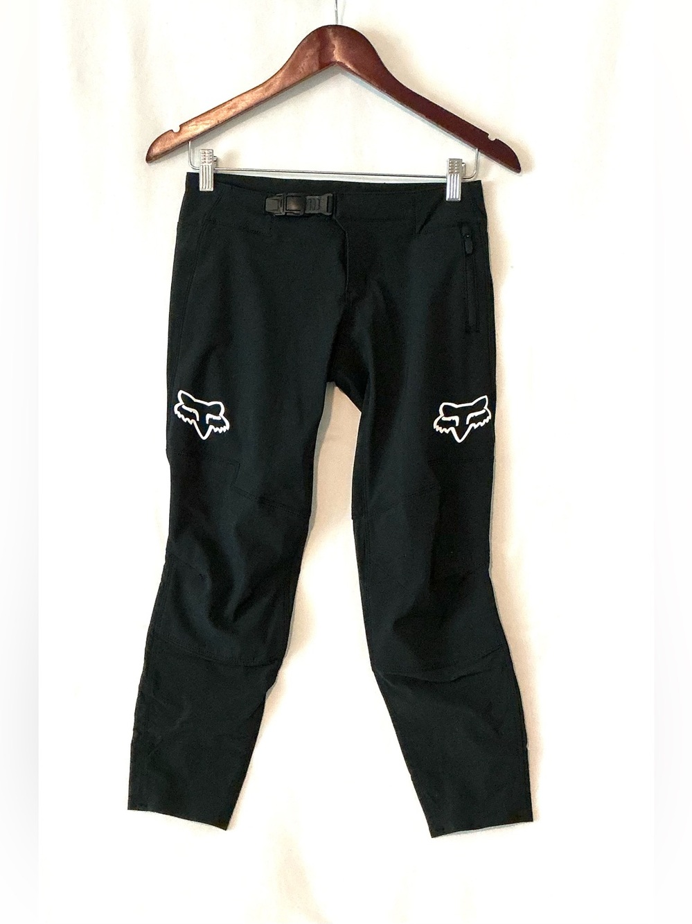 Fox Racing Defend Blk Mountain Bike Pants Y26 Stretch Ratchet Closure